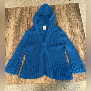 EUC Sz S (4/6) Faded Glory Hooded Cardigan